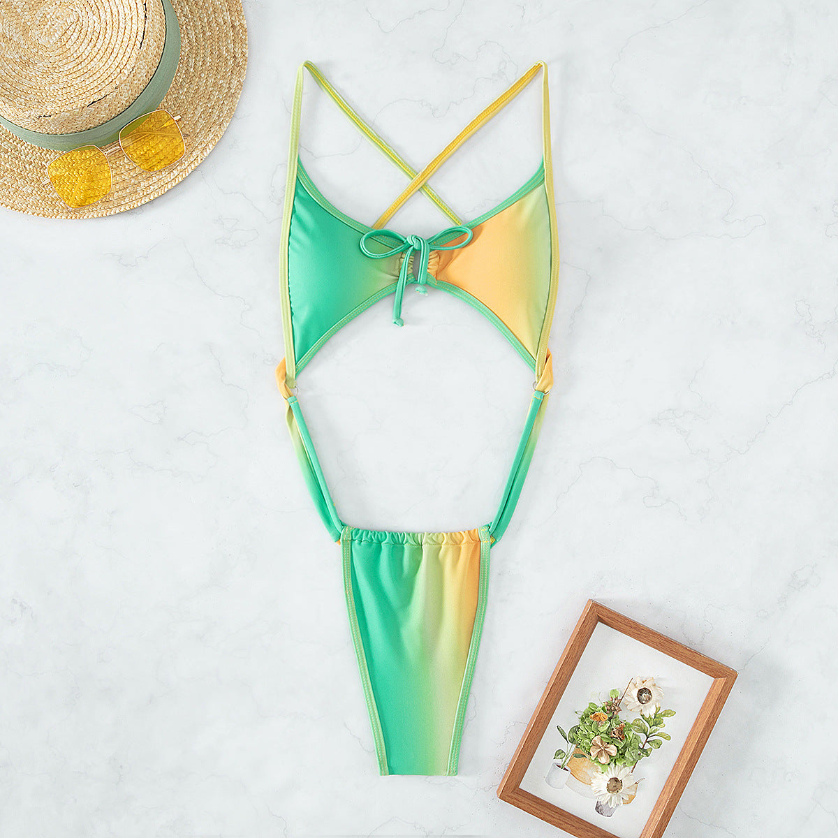Gradient color bikini