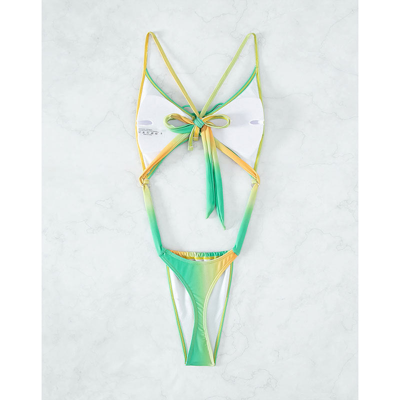 Gradient color bikini