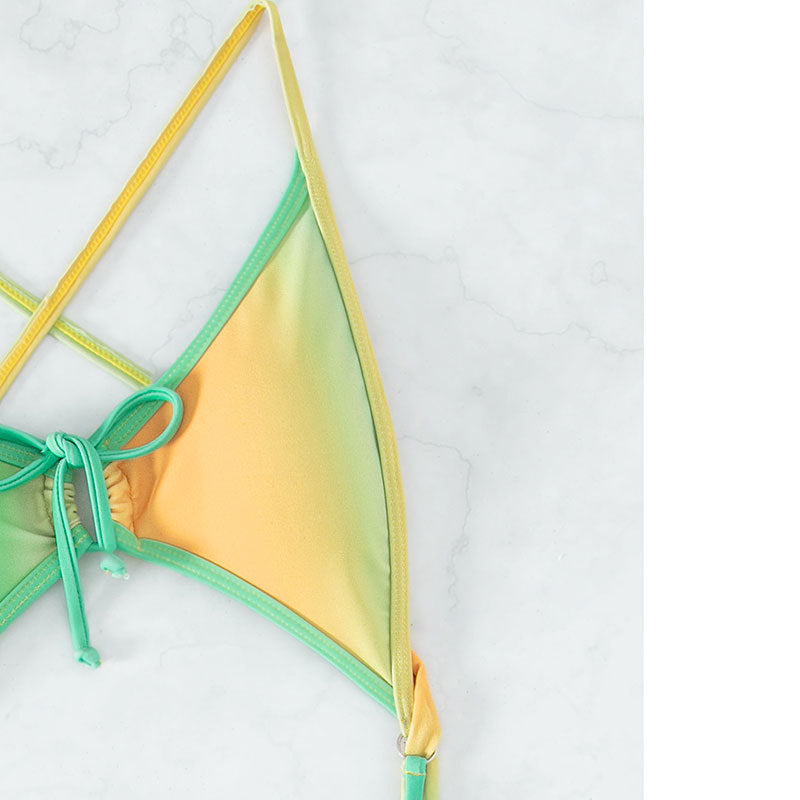 Gradient color bikini